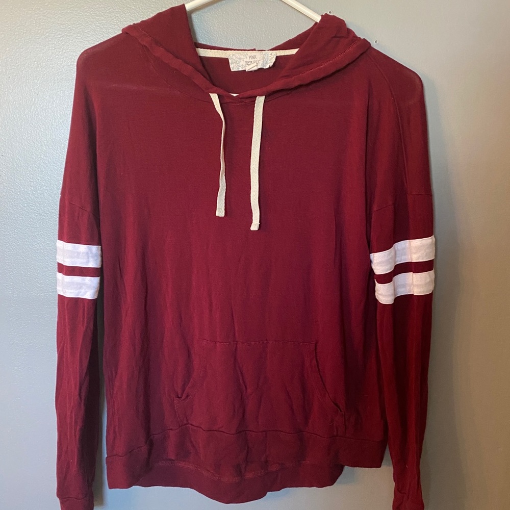 Burgundy Hoodie